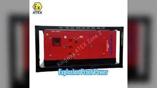 مولد ديزل مقاوم للانفجار 60 0 كيلو فولت أمبير