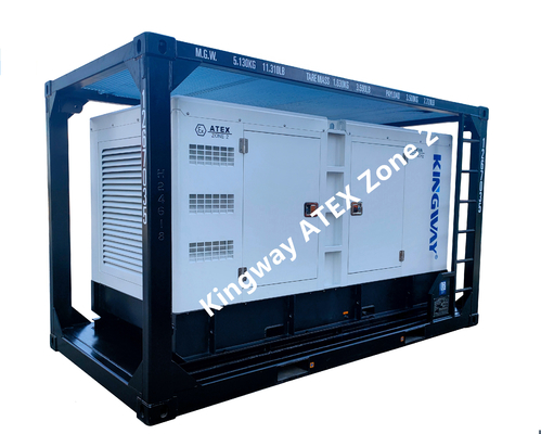 750CFM ATEX Zone 2 معدات سابقة لمحرك ديزل لحقول الغاز