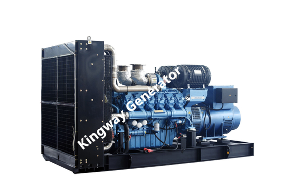 Kingway 250KVA 200KW Silent DG Generator Set مدعوم من محرك فولفو