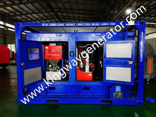 Kingway ATEX Zone 2 سولير ضاغط هواء محرك ديزل 750CFM ضغط 10.3 بار