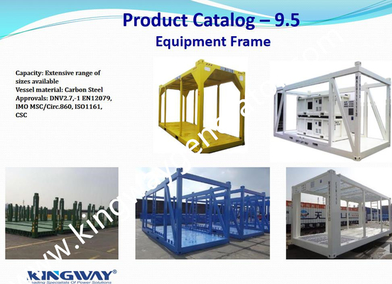 CSC Double Certified DNV 2.7-1 الحاويات البحرية 10 قدم 20 قدم