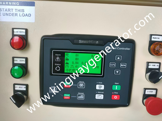 CE Kingway جودة عالية 90KW NG مولد غاز طبيعي مدعوم باستهلاك منخفض بواسطة محرك Cummins