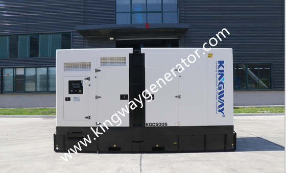 750KVA 600KW حاوية صامتة الكمون مولدات الديزل للبناء