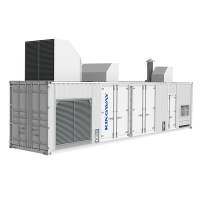 مجموعة مولد غاز طبيعي صامت