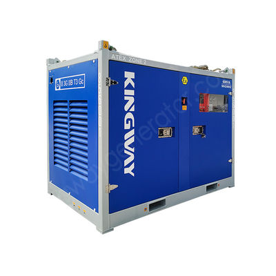 75kva 60kva منطقة 2 منطقة خطرة مولد صامت ضد الانفجار