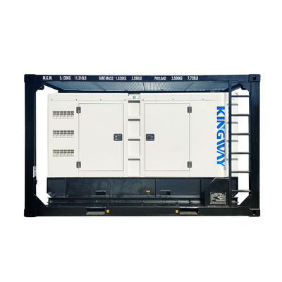 مجموعة مولدات بحرية مضادة للانفجار 100 كيلو فاو مع DNV 2.7-1 حاوية بحرية معتمدة في منطقة ATEX 2