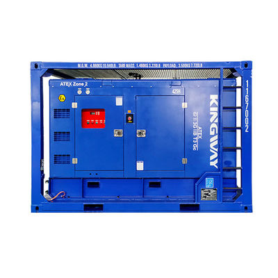 186CFM 100Psi ATEX منطقة 2 Ex ضاغط الهواء مع إطار رفع DNV