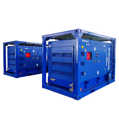 منطقة المنصات البحرية البرية 1 المنطقة 2Generator DNVGL 2.7-1 إطار التزلج 120kw 150kva