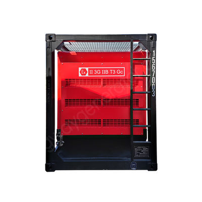 منطقة أتكس 2 ضد الانفجار 60kva 1250KVA مولد وقود الديزل آمن مع حقول النفط والغاز مع إطار رفع DNV2.7-1