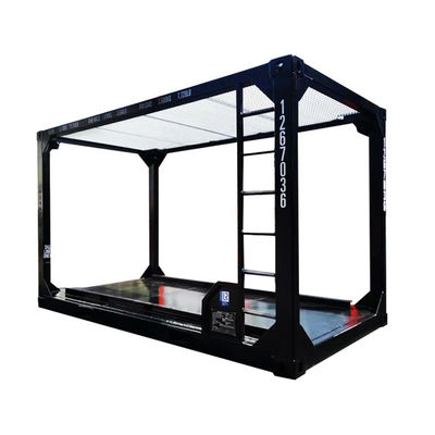20FT DNV 2.7-1 الحاويات البحرية للغاز منصة حقل النفط رفع المزلقات المزلقات نظام بدء 24 فولت DC بدء كهربائي