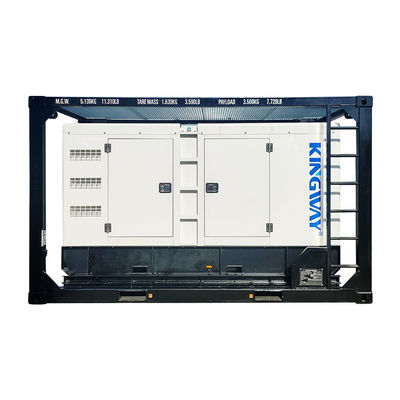 مجموعة المولدات الخارجة من المنطقة الخطرة مضادة للانفجار المنطقة 2 الديزل Genset ATEX معتمدة