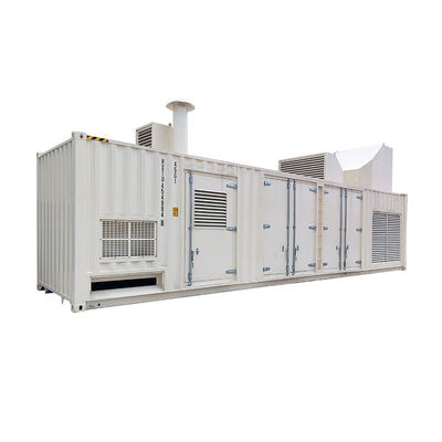 مجموعة المولدات حاوية من نوع CE معتمدة غاز طبيعي صامت يعمل بالكهرباء Genset مولد غاز طبيعي