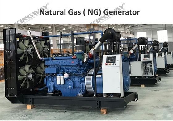 مجموعة المولدات حاوية من نوع CE معتمدة غاز طبيعي صامت يعمل بالكهرباء Genset مولد غاز طبيعي
