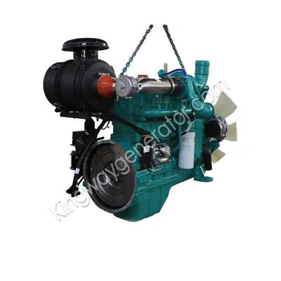 محرك غاز طبيعي واحد ثلاثي المراحل CE 50hz 1500rpm 60hz 1800rpm المبرد بالماء 100kw فائق الصمت محرك غاز طبيعي