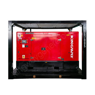 منطقة أتكس 2 ضد الانفجار 60kva 1250KVA مولد وقود الديزل آمن مع حقول النفط والغاز مع إطار رفع DNV2.7-1