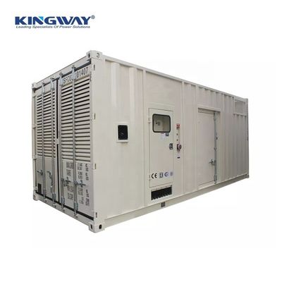طاقة عالية CE طاقة عالية مخصصة Genset 1000Kw-2000Kw طاقة الاستعداد جيناتور حاوية الديزل ذات جودة جيدة