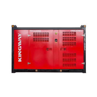 75KVA 600KVA 50HZ 60HZ ATEX معتمدة المنطقة 2 مولد الديزل مضاد للانفجار