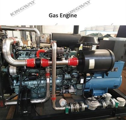 واحد 3 مرحلة CE 50hz 1500rpm 60hz 1800rpm المبردة بالماء 100kw الغاز الطبيعي الغاز الحيوي محرك الغاز LPG