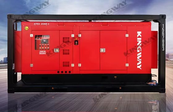 إمدادات 300kva 240kw 400v 50hz 3 مرحلة 4 سلك محرك الديزل ATEX IIB محرك الديزل