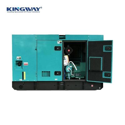 مولدات الديزل العازلة للصوت CE 50HZ 1500RPM ثلاثية المراحل 80KVA 64KW