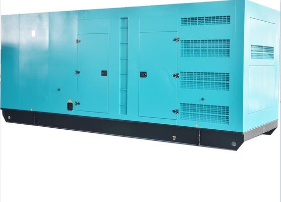 صناعية CE الاستعداد الدائمة الطوارئ العلامة التجارية المحرك 1mw مولد الغاز مجموعة مزدوجة الوقود انخفاض استهلاك 1500kva لمحطة توليد الطاقة