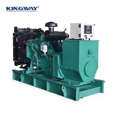 CE 60HZ 1800RPM طاقة ثلاثية المراحل 438KVA 350KW مولدات الديزل العازلة للصوت مع للفنادق والمنازل