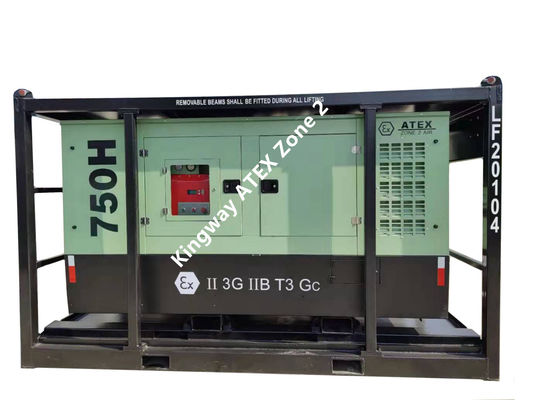 60kva 400v 50hz محرك الديزل المقاوم للانفجار من مرحلة 4 محرك الديزل المقاوم للانفجار من مرحلة 4 محرك ديزل معتمد على ATEX من المنطقة 2 مولد DNV مقيّم للبحار