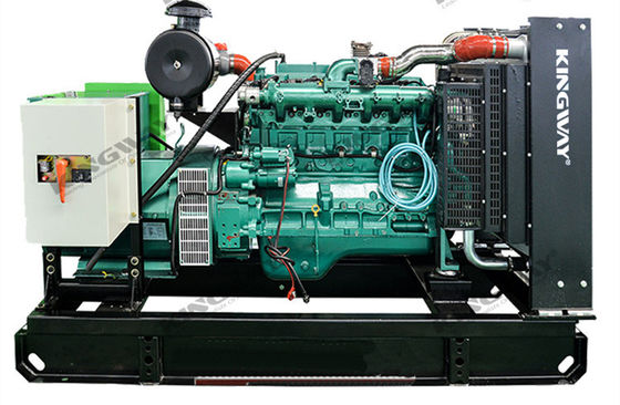 بيع ساخن 344KVA 275KW استخدام المخيم LYK19G-G330 الوسادة الهوائية الميثان غاز توليد الطاقة الكهربائية مع محرك كومينز