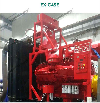 إمداد 400v 50hz 3 مرحلة 4 سلك 300kva محرك الديزل محرك المحركات المحمولة خارج المنطقة 2