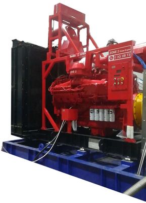 60 kVA ATEX المنطقة 2 IIB درجة حرارة T3 مولد الديزل المبدل IP55 مقاومة للانفجار مع DNV 2.7-1 الحاوية الخارجية