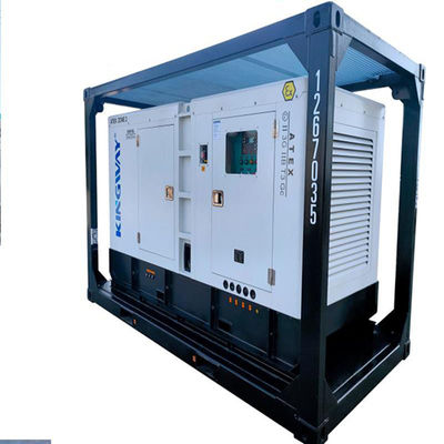 شهادة ATEX 3phase 200kw 250kva zone2 مجموعة مولدات الديزل المقاومة للانفجارات DNVGL 2.7-1 محرك خدمة منصة الإطار المنزلق