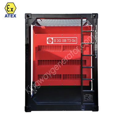 منطقة أتيكس 1 منطقة 2 مولد ديزل مضاد للانفجار 150kva مع إطار رفع DNV2.7-1 مع منصات النفط والغاز