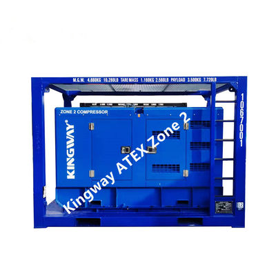 20KVA ATEX منطقة 2 ATEX مولد مضاد للانفجار مجموعة لصناعة النفط والغاز مع DNV إطار رفع
