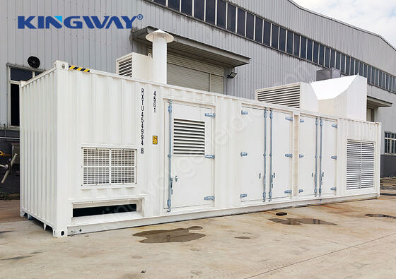 1MW 1000KW Gas Genset Container Type Optional CHP System Silent Natural Gas Generator Set