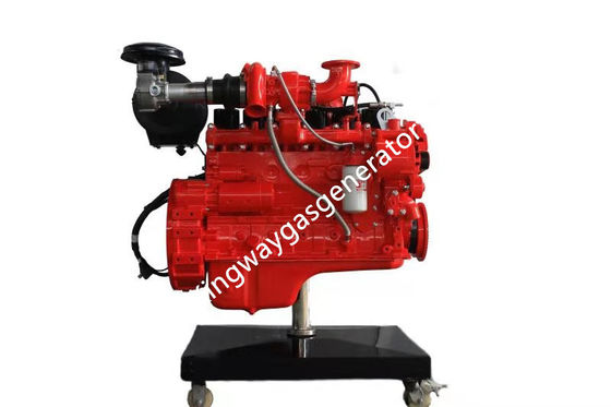  Gas Engine For 160KW 200KVA Silent Natural Gas Generator Set