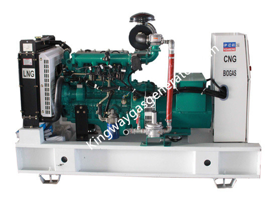 60KW 75KVA Kingway Cummins Engine مجموعة مولدات الغاز الصامت