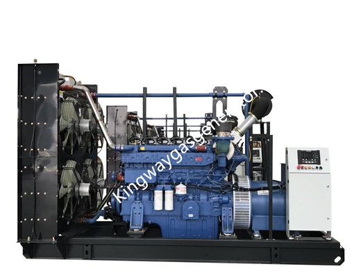 مجموعة المولدات الصامتة 75KVA 60KW تعمل بالغاز الحيوي Weichai Yuchai Cummins Gas Engine