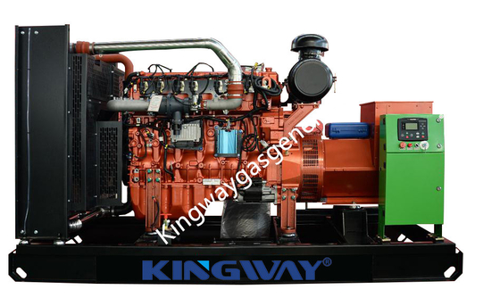 CE Kingway جودة عالية 90KW NG مولد غاز طبيعي مدعوم باستهلاك منخفض بواسطة محرك Cummins