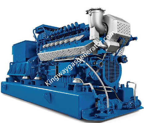 مجموعة مولدات الغاز الطبيعي الصامت المبردة بالمياه  400kw Generator