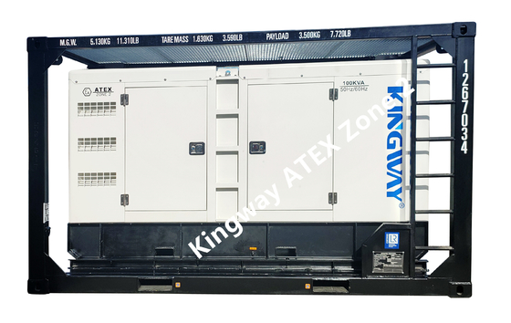 ATEX Zone 2 Sullair محرك ديزل ضاغط هواء مقاوم للانفجار 425CFM