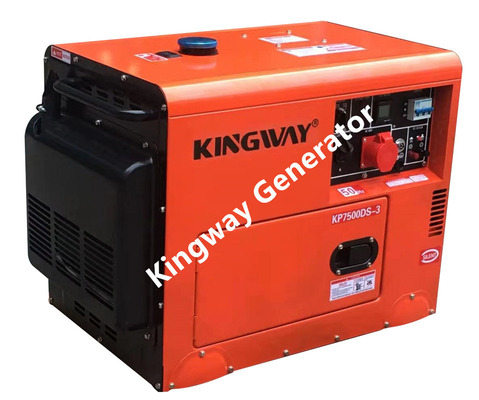 10KW مجموعة مولدات الغاز الطبيعي الصغيرة المتنقلة الصامتة الطاقة في حالات الطوارئ