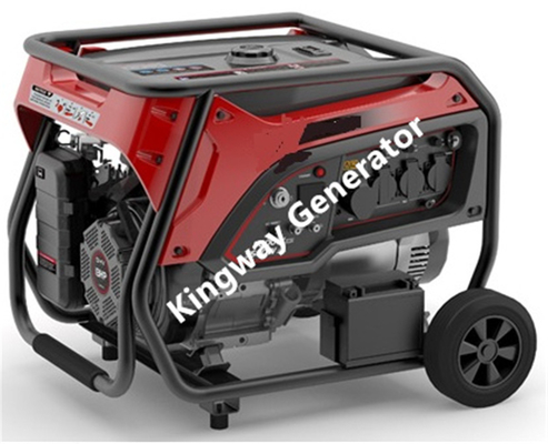 مجموعة المولدات الصامتة ذات اللون البرتقالي 8KVA 12Hp