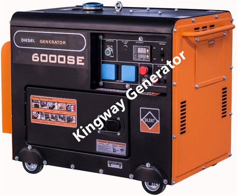 5KW مولدات الديزل البنزين مولد البنزين مجموعة المحمولة للقارب