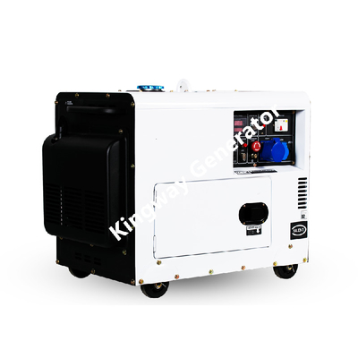 10KW مجموعة مولدات الغاز الطبيعي الصغيرة المتنقلة الصامتة الطاقة في حالات الطوارئ