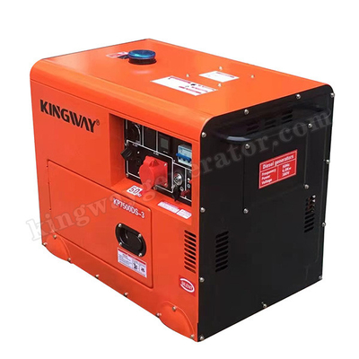 مجموعة المولدات المحمولة 12KW بشهادة بنفايات سهلة الحمل للاستخدام المنزلي
