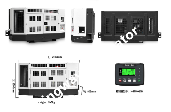 18KVA كليب على مولد محرك الديزل للحاويات المبردة