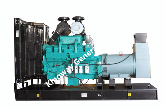 750KVA 600KW حاوية صامتة الكمون مولدات الديزل للبناء