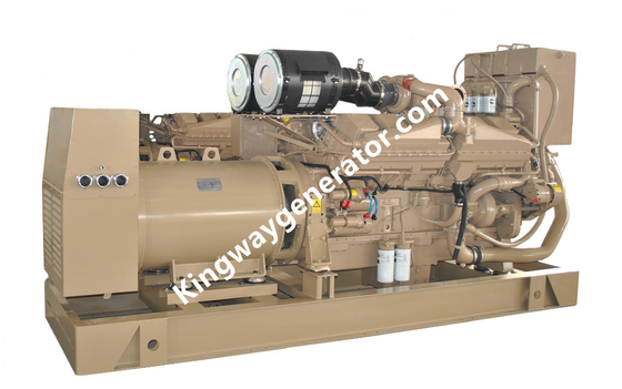 1000KW الكمون محرك مجموعة مولدات الديزل البحرية مع شهادة CCS