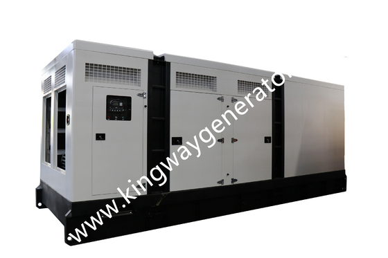 مولد تبريد المياه الصامت نوع 1500RPM 1000KVA 800KW Mitsubushi Engine