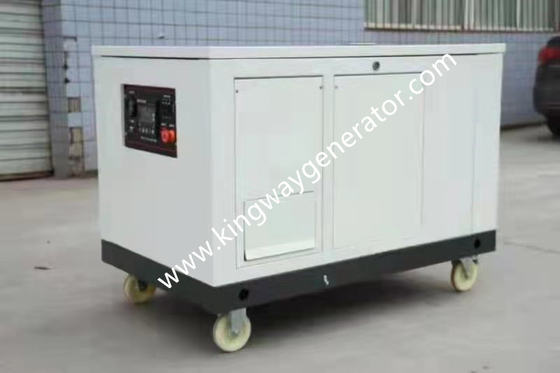Kingway 50 / 60HZ 1/3phase 5.5kw Lifan Engine مجموعة مولدات الغاز الطبيعي الصامت الصالحة للشرب للطبخ المنزلي